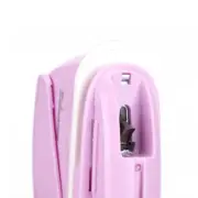 No Staple Stapling Machine Book Paper StaplE Free Stapler Binding Tool(Purple)