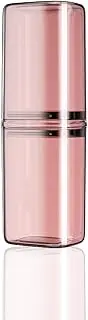 HKYLRAT Toothbrush Travel Case, Travel Toothbrush Cup Holder, Multi-Function Portable Toothbrush Cover, Suitable for Business Camping Travel or Daily Use (Pink)