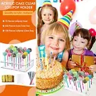 2pcs/set Display Holder Convenient Simple Acrylic 20 Holes Cake Pop Stand Stable