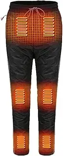 Electric Heater Pants,Zone Temperature Control Warm Heating Trousers | Electric USB 8 Zones Heat Pants Winter Warm, 3 Temperature Control, 5V/2A (Power Bank Not Included) Dobooo