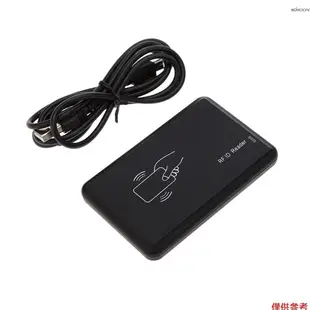 非接觸式 RFID 讀卡器 125KHz USB ID 讀卡器用於門禁控制的可配置 EM 感應讀卡器