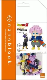 Nanoblock Mini Nano Dragon Ball Z Trunks NBDB_015 Complete Japan Free Shipping