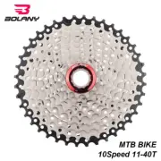BOLANY 10 Speed Cassette 11-40T Mountain Bike Carbon Steel Flywheel Sprocket