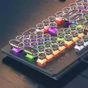 Mechanical Keyboard Switches Gaming Wired Laptop Desktops Computer With Numpad