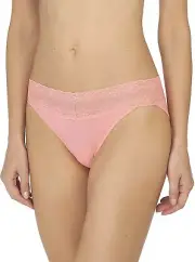 Natori Women's Bliss Perfection V-Kini Pink Taffy OS