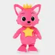 Pinkfong 碰碰狐 Baby Shark 碰碰狐舞動絨毛娃娃 鯊魚寶寶家族會唱歌跳舞安撫毛絨玩偶玩具禮物