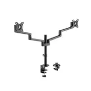 Brateck Premium Aluminum Articulating Monitor Mount 17 to 32 Black