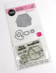 NEW - Sizzix Framelits "Doggone Cute'' Metal Die 661569