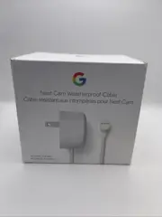 Google Nest Cam Weatherproof Cable for Nest Cam (Battery) Only - 720p -Snow - 5m