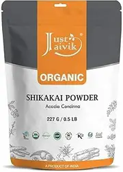 Just Jaivik 100% Organic Shikakai Powder - 227g