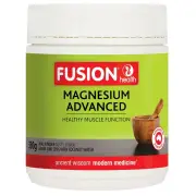 Fusion Health Magnesium Advanced Oral Powder | 330g / Lemon-Lime