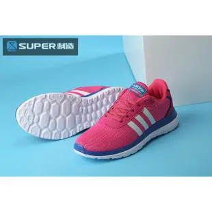 香港正品 假一賠百Super製造愛迪達/adidas NEO 17年新款透氣閨蜜鞋輕量慢跑鞋跑鞋網布鞋女鞋愛迪達女鞋休閒鞋36-39