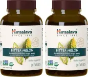 Himalaya Organic Bitter Melon for Glucose Metabolism, 660 mg, 60 Caplets, 2 Pack