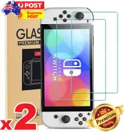 2x Tempered Glass Screen Protector For Nintendo Switch Switch Lite Switch Oled