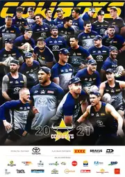 North Queensland Cowboys TEAM POSTER,NRL RUGBY, STORM,DOGS EELS,Panthers, book