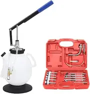 Manual Automatic Transmission Fluid Filler with 7.5L Capacity and Tool Kit, Includes 13 Adaptive Connectors for Universal Vehicle Compatibility