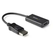 StarTech 9.9IN DisplayPort Male To HDMI Female Adapter with HDR - Black
