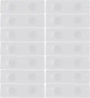 50 Pcs Double Concave Microscope Slides, Glass Laboratory Slides for Aquatic Specimens, Smooth Surface, Reliable for Lab Use, 7.62 X 2.54 Cm
