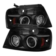 Spyder 5078834 for Ford F150 04-08 Projector Headlights V 2 CCFL Halo LED Blk Sm (for: Ford)
