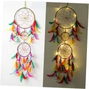 Dream Catcher with Lights, Home Decor, Handmade Dreamcatcher for Bedroom,