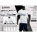 STRIVEND AJAX 2024 足球服 IN 白色,印有數字