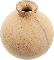 KICHOUSE DIY Mosaic Vase Embryo Decorative Floral Vase for Dried Flowers Unfinished Wood Craft Modern Rustic Home Decor
