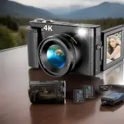 4K Ultra HD Camera For Photos Vlogging YouTube 16x Zoom 48.0 Mp 3in Flip Screen
