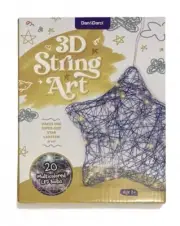 3d String Art Kit For Kids Makes A Lightup Star Lantern With 20 Multicolored Led