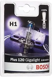 Bosch H1 (448) Plus 120 Gigalight Headlight Bulb - 12 V 55 W P14,5s - 1 Bulb