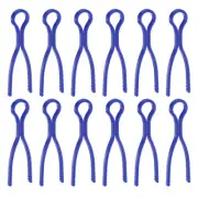 Plastic Bobbin Thread Holders 30pcs Spools Bobbin Buddies Set, Blue