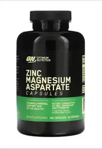 在飛比找Yahoo!奇摩拍賣優惠-Optimum Nutrition ZMA 鋅鎂力運動修復補