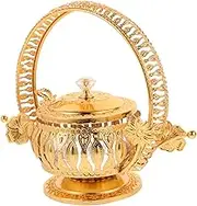 CIYODO 1 Set European Style Multi Function Sugar Container Decorative Seasoning Jar with Lid for Home Kitchen Cafes and Buffets Capacity and Easy to Use