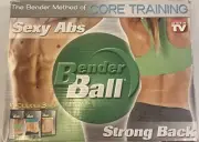 Bender Ball: The Bender Method of Core Training Set Kit for Sexy Abs 3 DVDs NEW