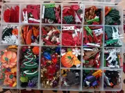 Huge Halloween And Holiday Button And Craft Lot, Hundreds