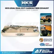 HKS Legamax Twin Side Exit Titanium Muffler Exhaust Ford Ranger T6 T7 2012-2018 (for: Ford)