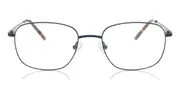 Rectangle Full Rim Titanium Men's Glasses Online Blue Size 54 - Lenses Included - Private Health Rebate - Blue Light Block - SmartBuy Collection