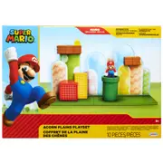 Nintendo Super Mario Acorn Plains 2.5 Inch Deluxe Playset