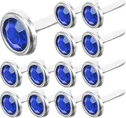 Gadpiparty 100pcs Metal Brad Mini Diamond Brad Round Brads Fasteners DIY Making Brads for Art Crafting Stamping Scrapbooking Supplies