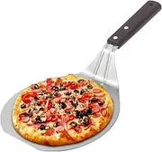 Stainless Pizza Spatula - Pizza Spatula for Homemade Baking - Homemade Baking Spatula Lightweight Long Handle Peel Stainless Steel Pizza Peel Pastry Dough Cake Spatula