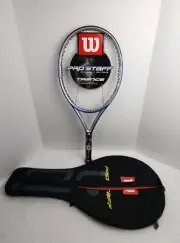 Wilson Pro Staff Trance Tennis Racket (T7586) w/ Cover - 4 1/8, OS
