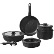Pots and Pans Set, Nonstick Detachable Handle Cookware Set, Induction Kitchen...