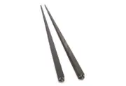 RARE AUTHENTIC BRAND NEW CHROME HEARTS SILVER TOP EBONY WOOD CHOPSTICKS .925 NYC
