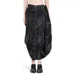 [VAQUERA] Denim Prom Skirt Black