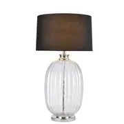 [Florabelle Living] Kingsley Textured Glass Lamp W/ Shade