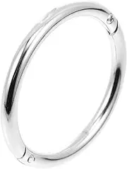 Holibanna Traction Nose Ring for Cattle Metal Nose Loop Sturdy Construction Comfortable Wear Easy to Use