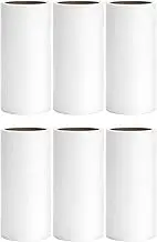 Meagtlva Linter Roller Sticker,6 Rolls Lint Roller Refill,4''(10cm) Refills Full 360 Sheets,Sticky Lint Roller for Clothes, Sofa, Bed and Carpet,Lint Roller Refills for Pet Hair,Dust