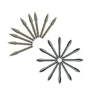 12pcs Archery Insert ID4.2mm Carbon Arrows Shaft Arrowhead Target Point Tips