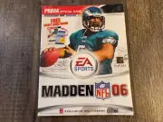 New Madden NFL 06 Prima Official Game Guide Paperback EA Sports Strategy Guide