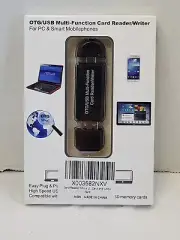 SD Card Reader,Micro sd Card Reader, YAWALL USB 2.0 Memory Card Reader for SDXC,
