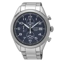 在飛比找PChome24h購物優惠-SEIKO 品味風格時尚計時腕錶/8T67-00D0B/SS